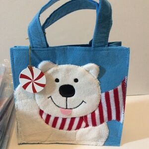 Lot of 23 Winter Felt Gift Bags